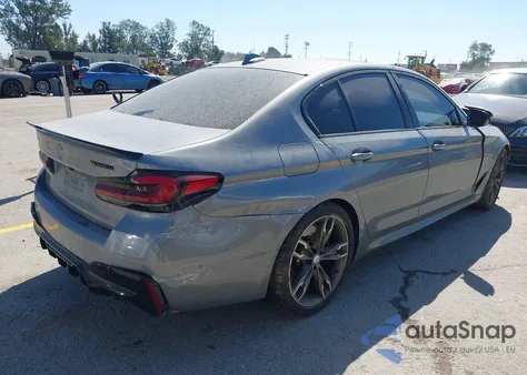 2023 BMW M550 I xDrive from USA, damaged, VIN WBA13BK03PCN80581